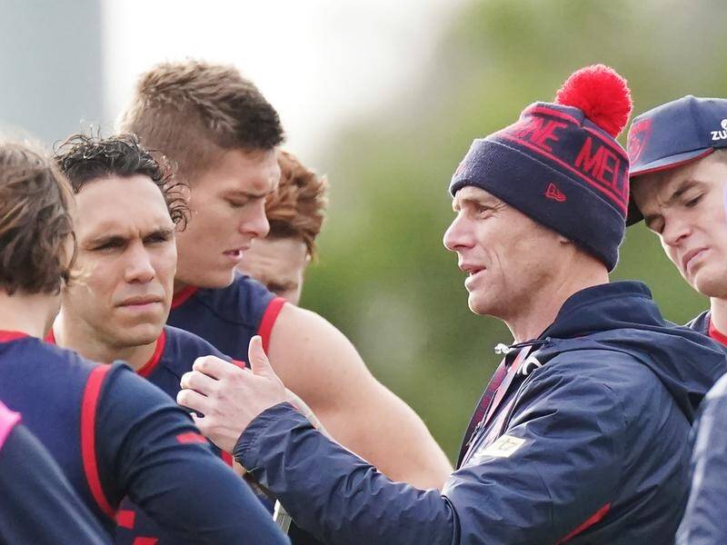 Melbourne coach Simon Goodwin said his playing group is prepared to relocate to continue the season.