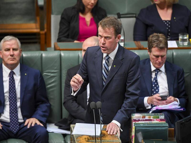 Education Minister Dan Tehan faced questions over a fall in the performance of Australian students.