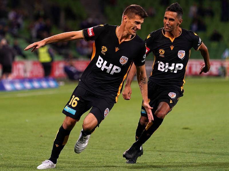Perth Glory's Tomi Mrcela (l) hopes his injury run has finally come to an end.