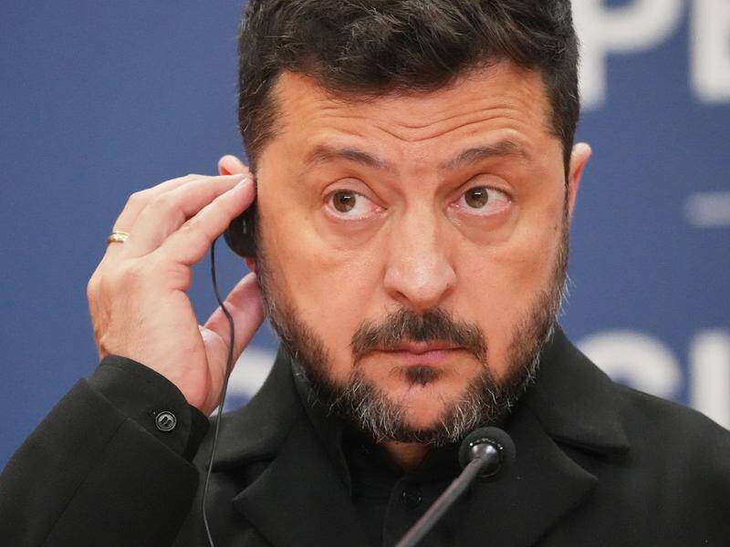Ukrainian President Volodymyr Zelenskiy says US representatives have been given peace proposals. Photo: AP PHOTO Ukrainian President Volodymyr Zelenskiy says US representatives have been given peace proposals. Photo: AP PHOTO