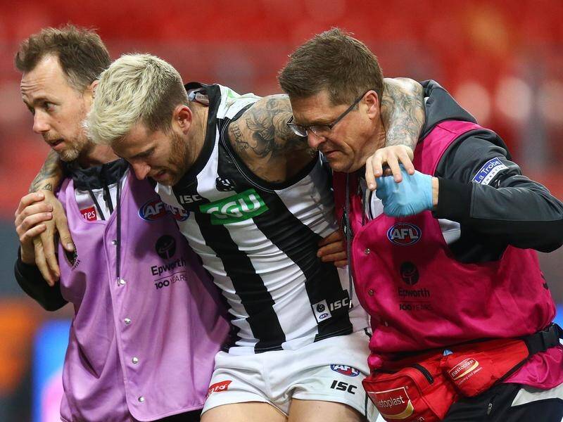 Jeremy Howe's absence will leave a massive void in the Collingwood team to play Essendon on Friday.