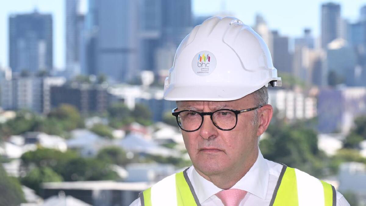 Anthony Albanese says Peter Dutton has spent his political career stoking division. (Lukas Coch/AAP PHOTOS)