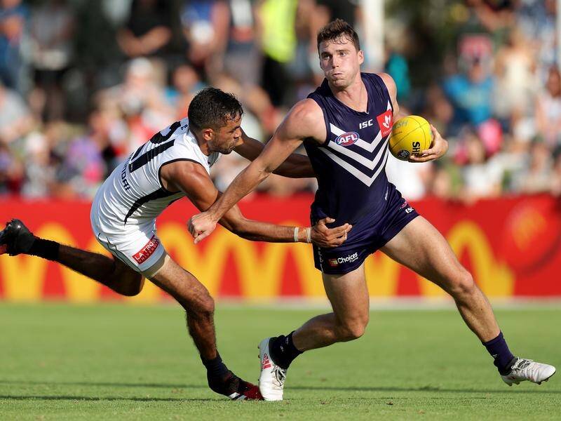 Blake Acres has more time to recover from injury before making his fully-fledged Dockers AFL debut.