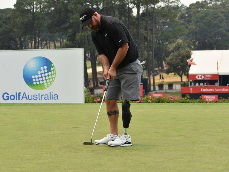 Chad Pfiefer is one of the favourites to win the All Abilities Championship at The Australian GC.