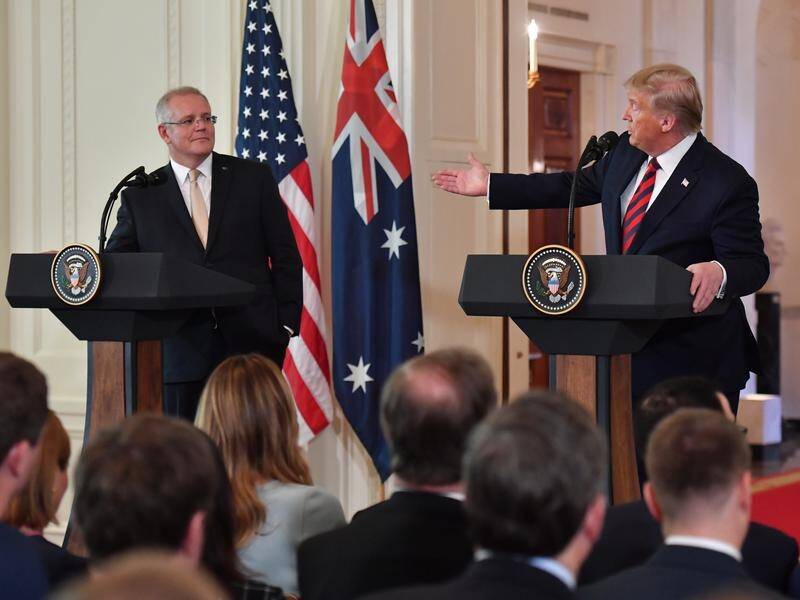 Scott Morrison has commended the US President's restraint in responding to Iran's actions.