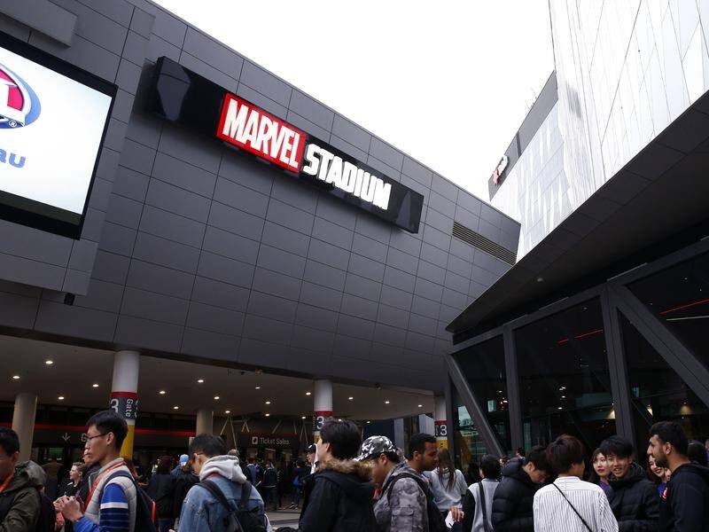 The AFL has confirmed a contractor at Marvel Stadium has tested positive to COVID-19.