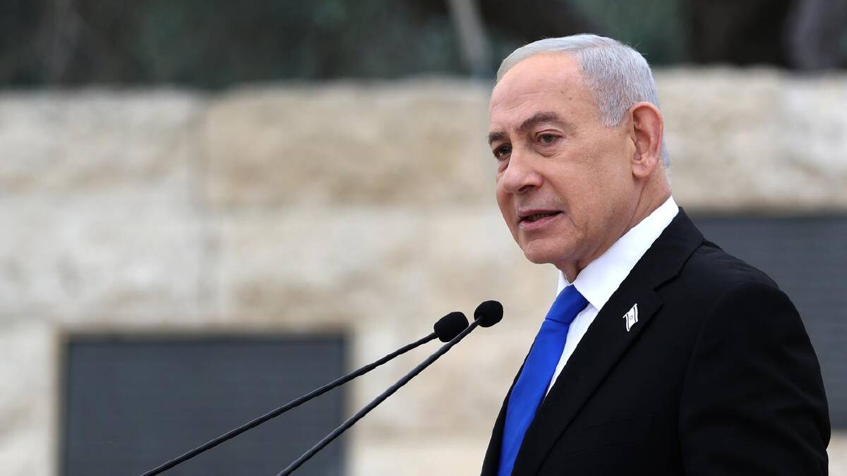 Prime Minister Benjamin Netanyahu said Hamas figure Mohammad Odeh had been in the role for a week. (AP PHOTO)