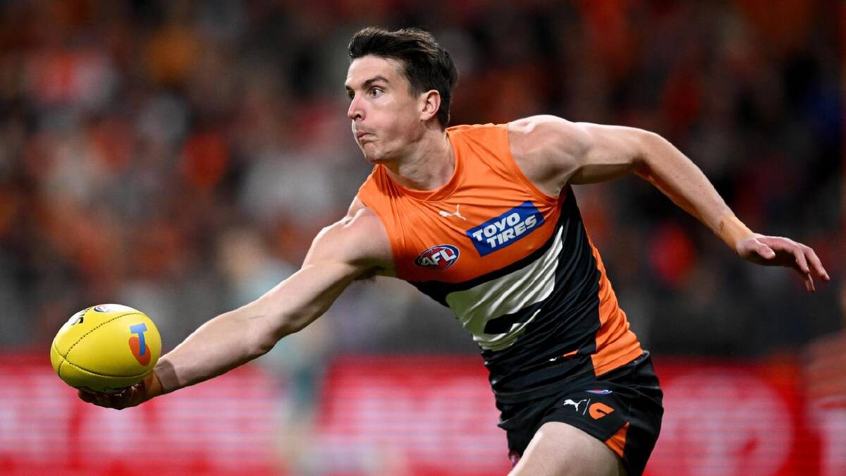 Giants defender Sam Taylor is set for his first match of the year. (Dan Himbrechts/AAP PHOTOS)