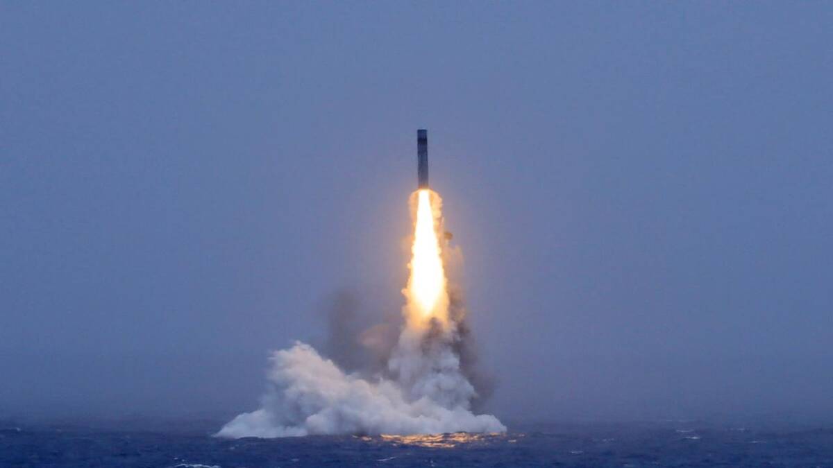 Recent missile test activity in the Pacific did not follow standard practices, the statement says. (AP PHOTO)