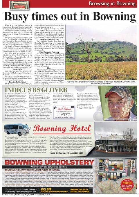 FEATURE: Browsing in Bowning