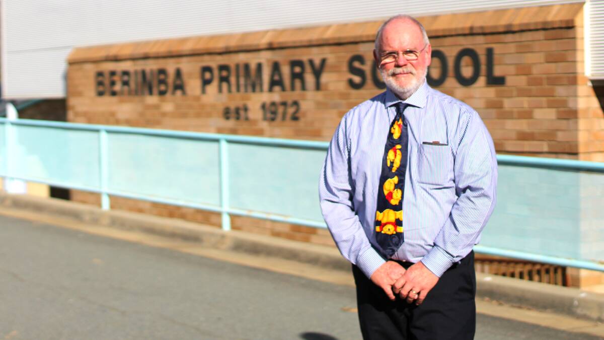 Berinba's newly appointed principal Brian Giles-Browne. Photo: Jessica Cole. 