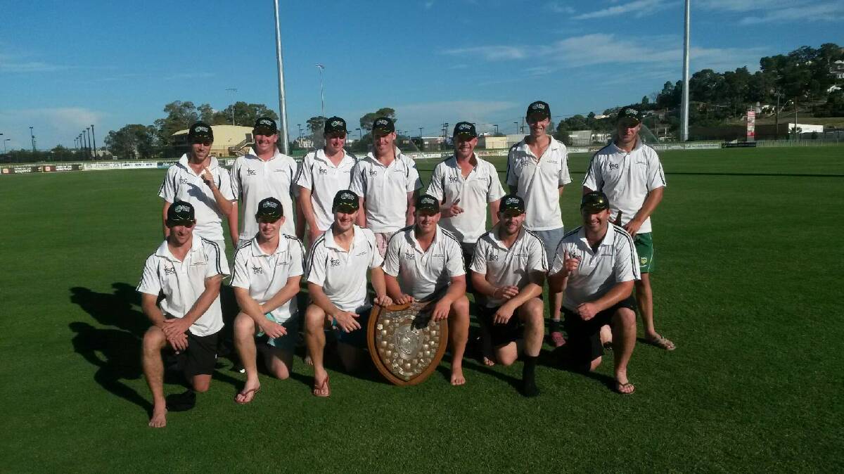 The victorious Yass Stribley Shield team. Photo: Supplied.
