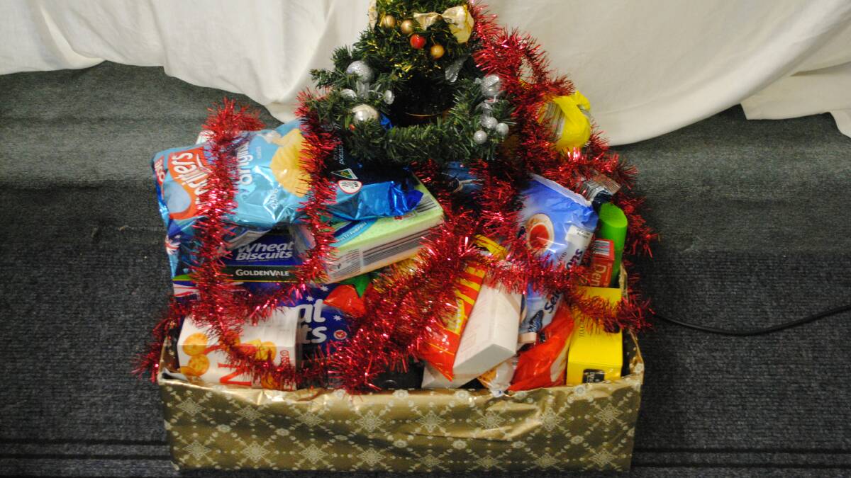 The Vine Church has prepared 50 hampers to give away at Christmas.