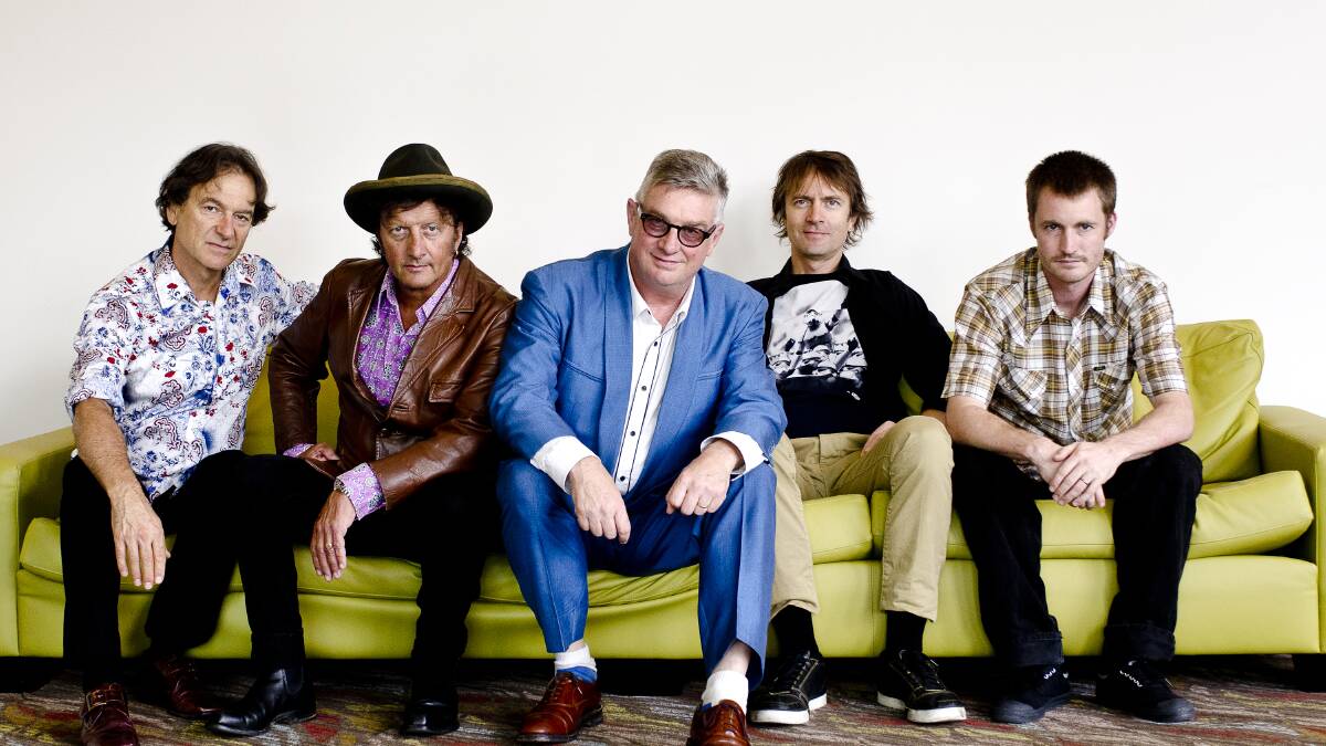 The Gundaroo Music Festival will feature its best lineup of Australian talent yet, including pop/rock band Mental As Anything. Photo: Supplied.  