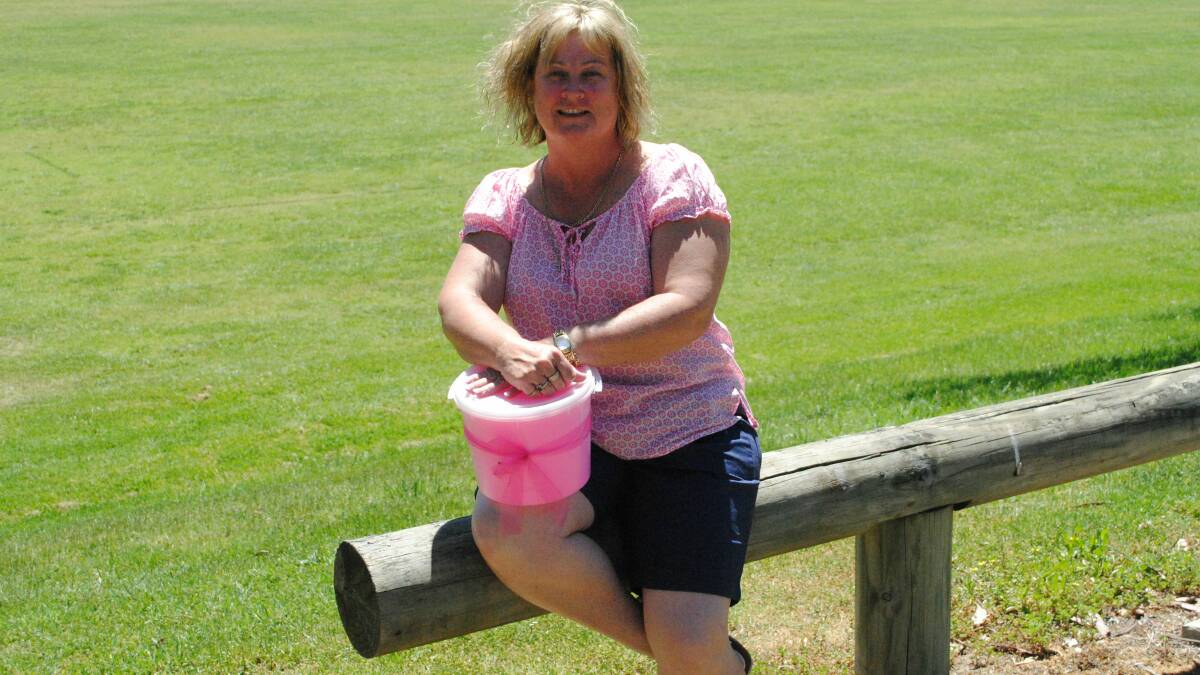 Jenene Forlonge has been instrumental in Can Assist fundraising through Pink Socks Day, but will step aside from running the rugby league initiative next year. Photo: Joe McDonough.
