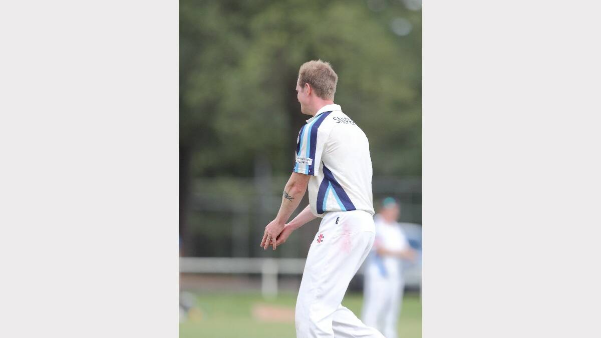 Steve Okkonen took three wickets and made 20 with the bat. Photo: RS Williams.