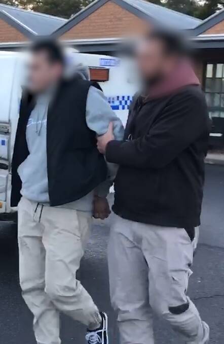 Four men were arrested in connection to $9 million worth of cocaine and a large-scale drug lab at a Yass property in June. Photo: Supplied by NSW Police