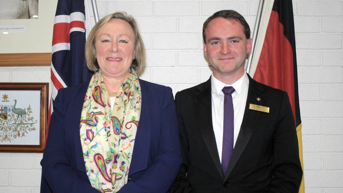 ELECTED: Mayor Rowena Abbey and Deputy Mayor Nathan Furry stand at the helm of Yass Valley Council for the next two years.