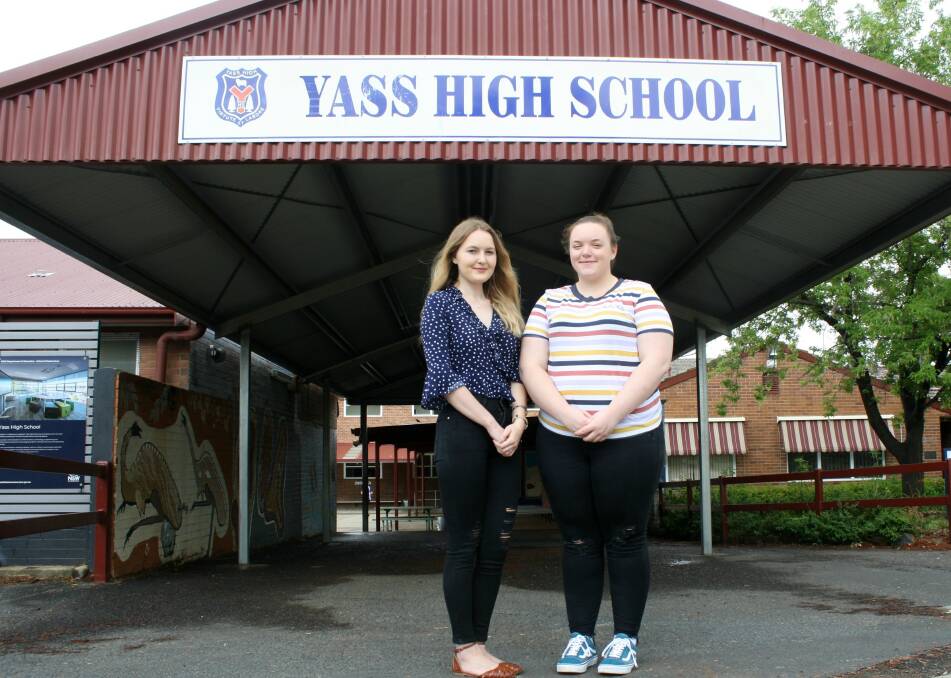 Amy Kelly and Kimberley McMillan are both heading to universities in Canberra.