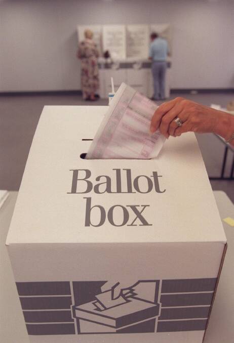  Voting centres will be open from 8am to 6pm on Saturday, March 23. Photo: Andrew Meares