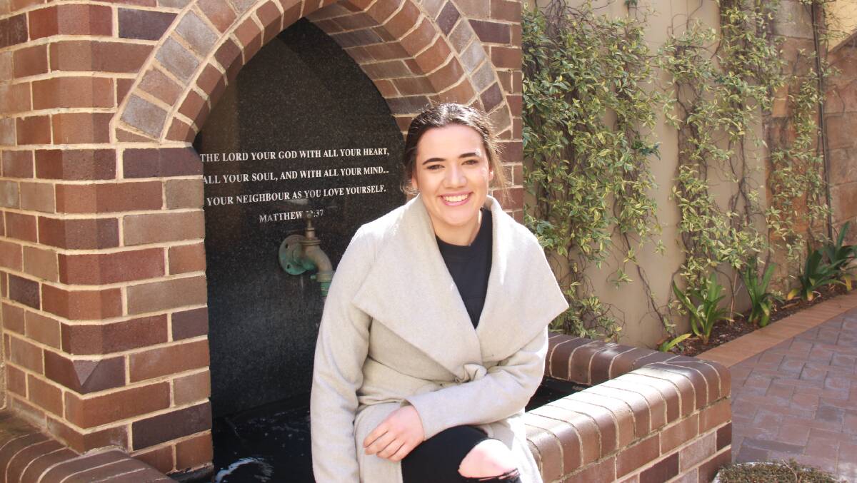 EXCITED: Nursing student Lucy Tisch-Lienert will experience a two week placement in Yass after landing a NSW Rural Doctors Network Bush Bursary scholarship. Photo: supplied