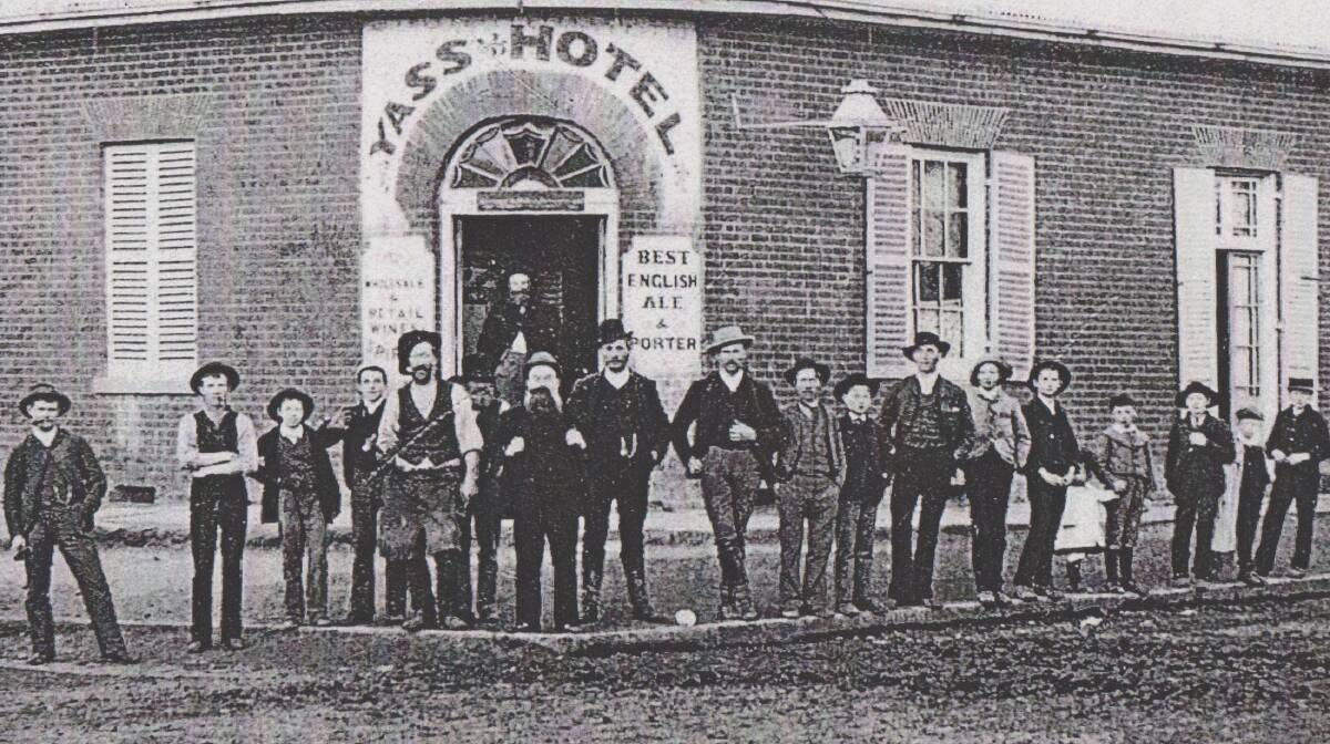 YASS HOTEL: The evolution, c. 1890, located on corner of Comur and Rossi Streets.