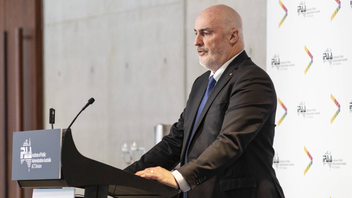 Sutton resident and former Department of Veterans' Affairs (DVA) secretary, Simon Lewis PSM, has been appointed an Officer of the Order of Australia (AO) for distinguished service to public administration. Photo courtesy IPAA