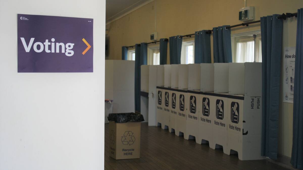 Pre-polling is currently open at the St Clements Anglican Church Hall (18 Church Street, Yass - pictured) and Goulburn election manager's office (Shop 4, 238 Sloane Street, Goulburn).
