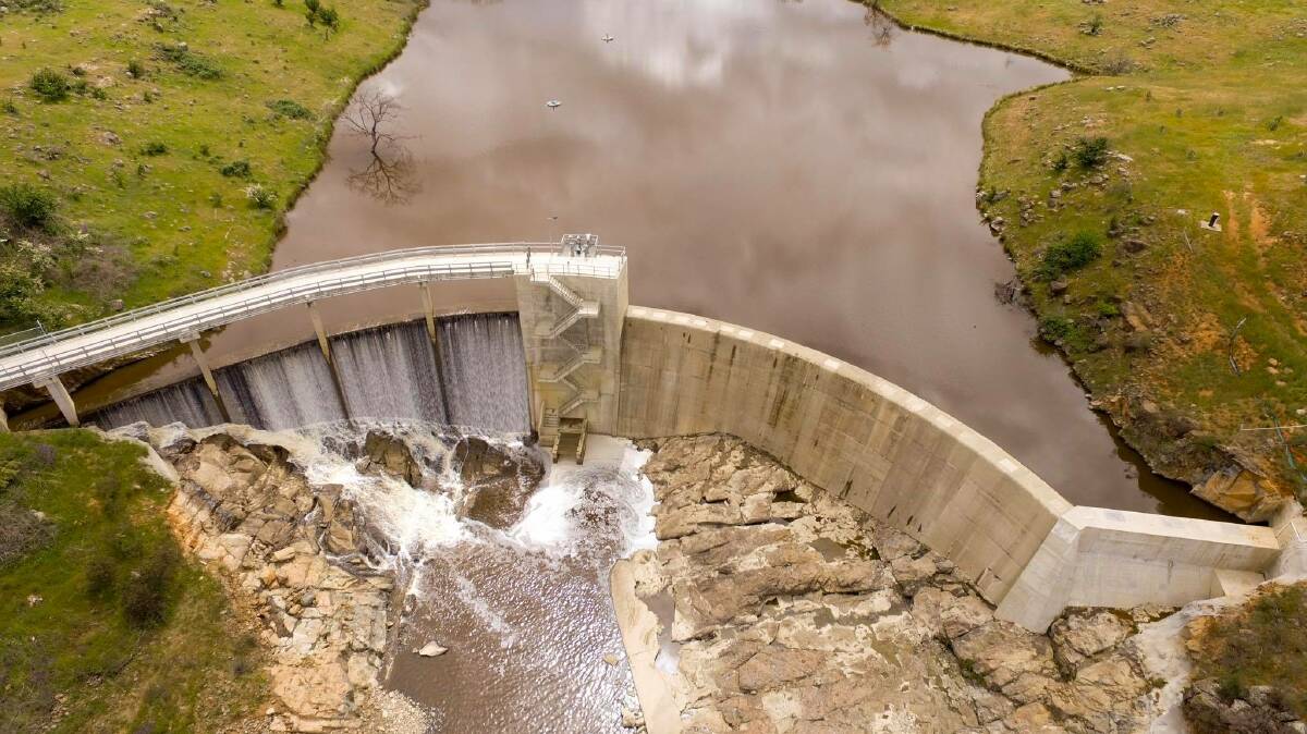 Yass Dam. Photo: supplied by Yass Valley Council