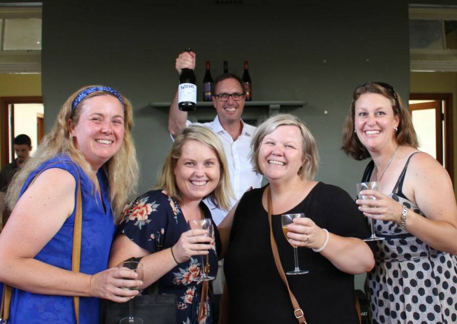 CHEERS: Festival-goers enjoy some of Crowe Wines' award-winning drops in 2017. Picture: supplied