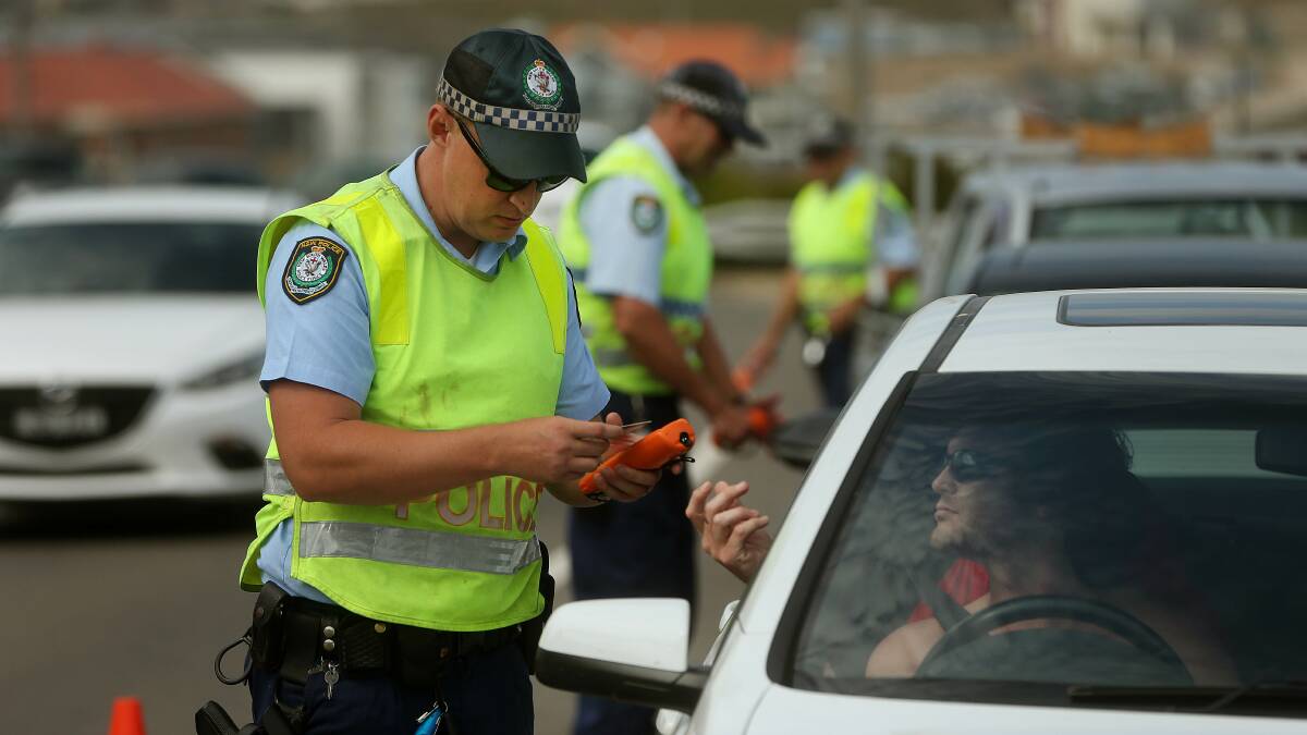 Operation chrome: 42 people were charged with drink driving during a police operation on Friday and Saturday. Photo: Marina Neil