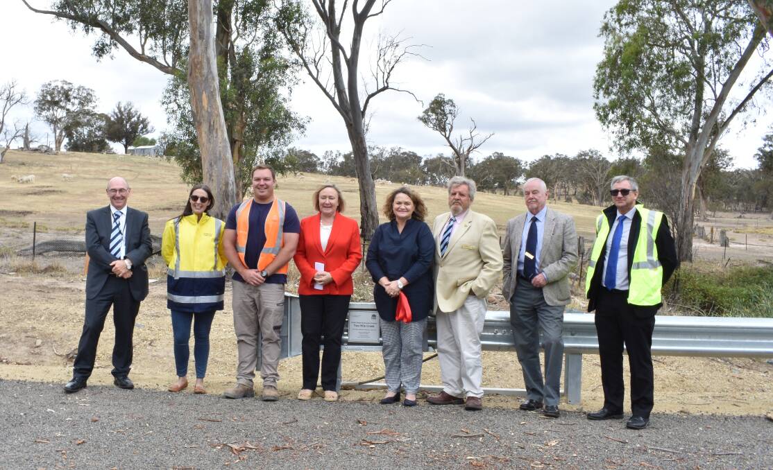 Yass Valley Mayor Rowena Abbey and Member for Goulburn Wendy Tuckerman officially opened the bridges. Photo: Neha Attre