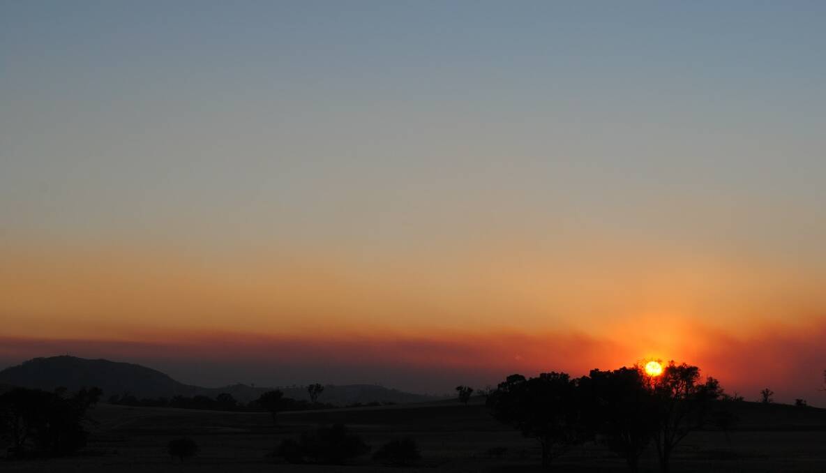 The dawn after Yass Valley's fire danger - Photos KARAN GABRIEL 
