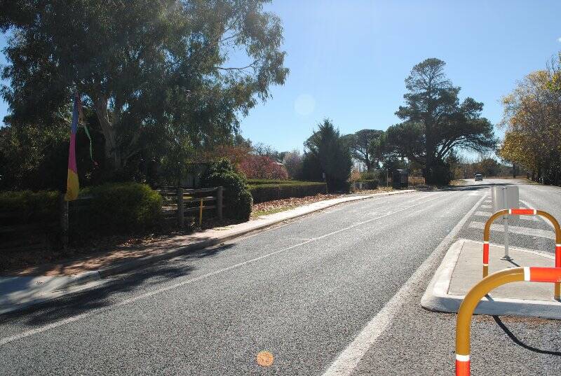 The Barton Highway, near the Murrumbateman Road intersection will be upgraded to improve safety.