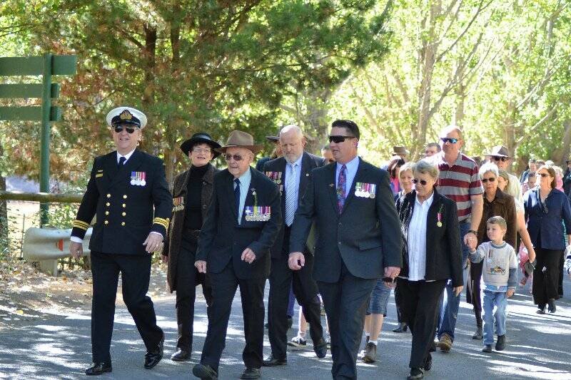 Anzac Day at Wee Jasper. Photo: Kate Howarth.