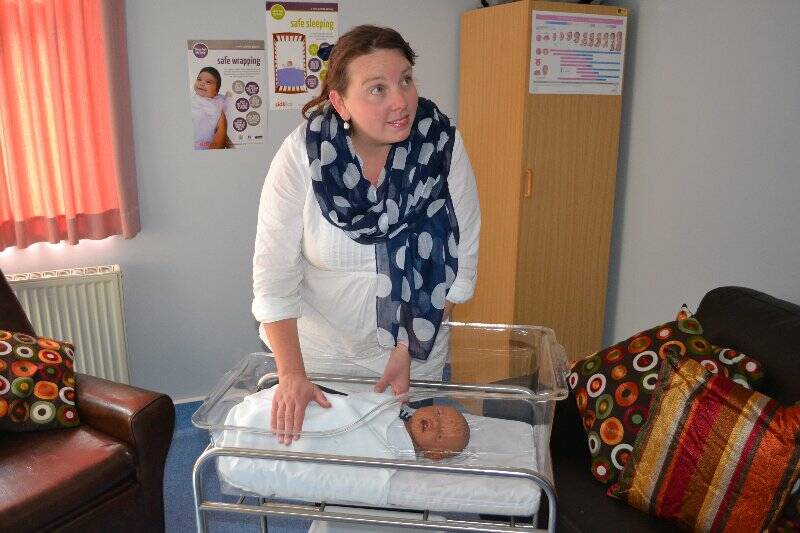 ALL SET: Catherine Cotter in her midwifery room at Yass Hospital. She is excited about helping Yass mums and getting to know the local community.