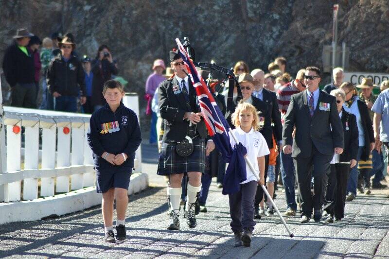 Anzac Day at Wee Jasper. Photo: Kate Howarth.